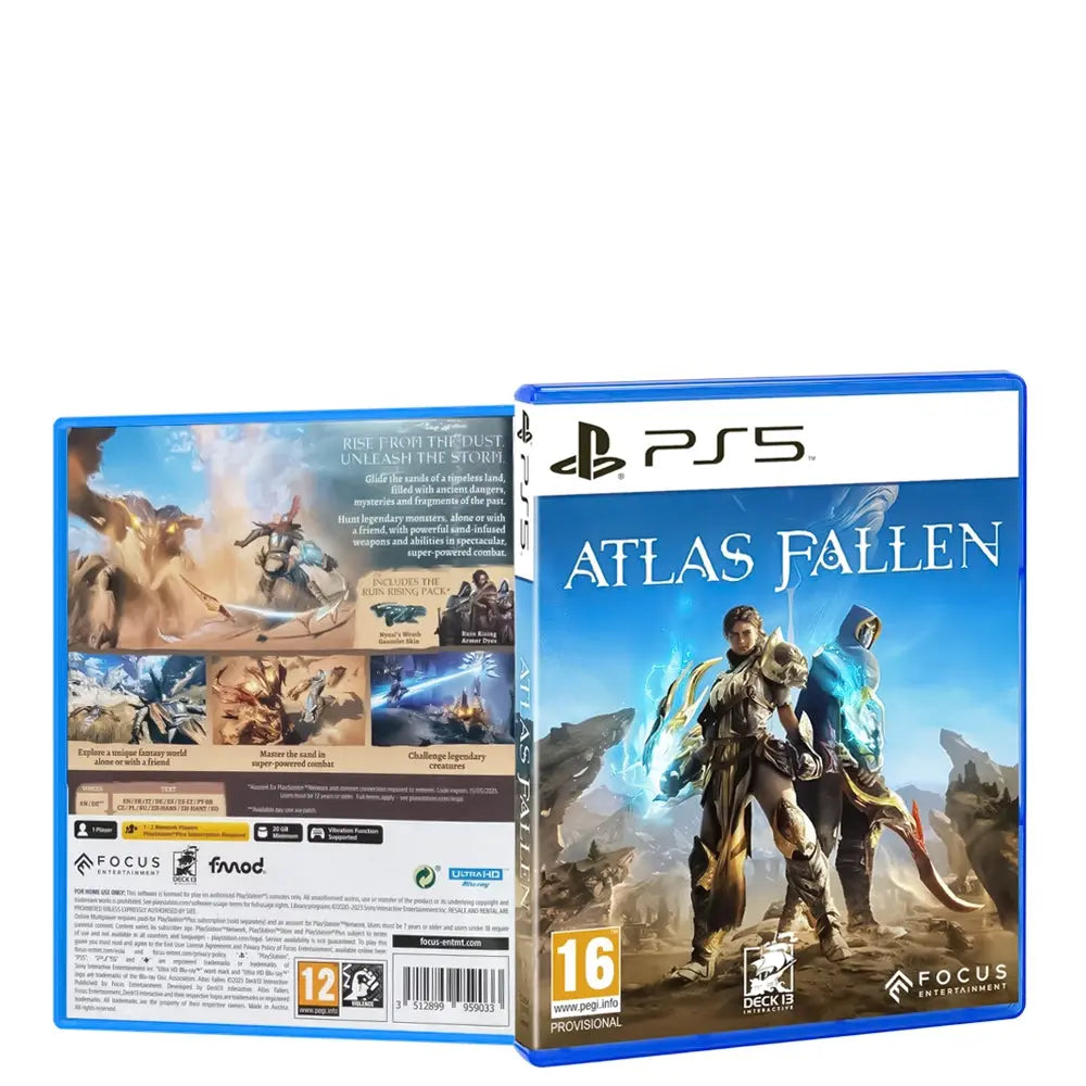 Atlas Fallen PS5 PlayStation  Mediaeuro