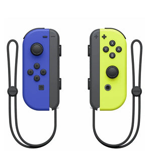 Controller Joy Coppia Nintendo Switch Wireless Blu Scuro / Giallo Fluo  Mediaeuro