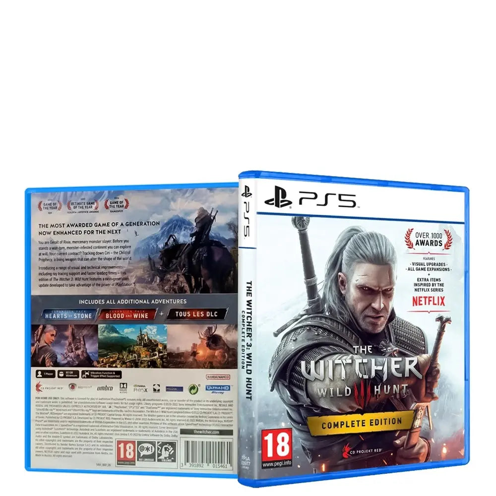 The Witcher 3: Wild Hunt Complete Edition PS5 PlayStation  Bandai Namco