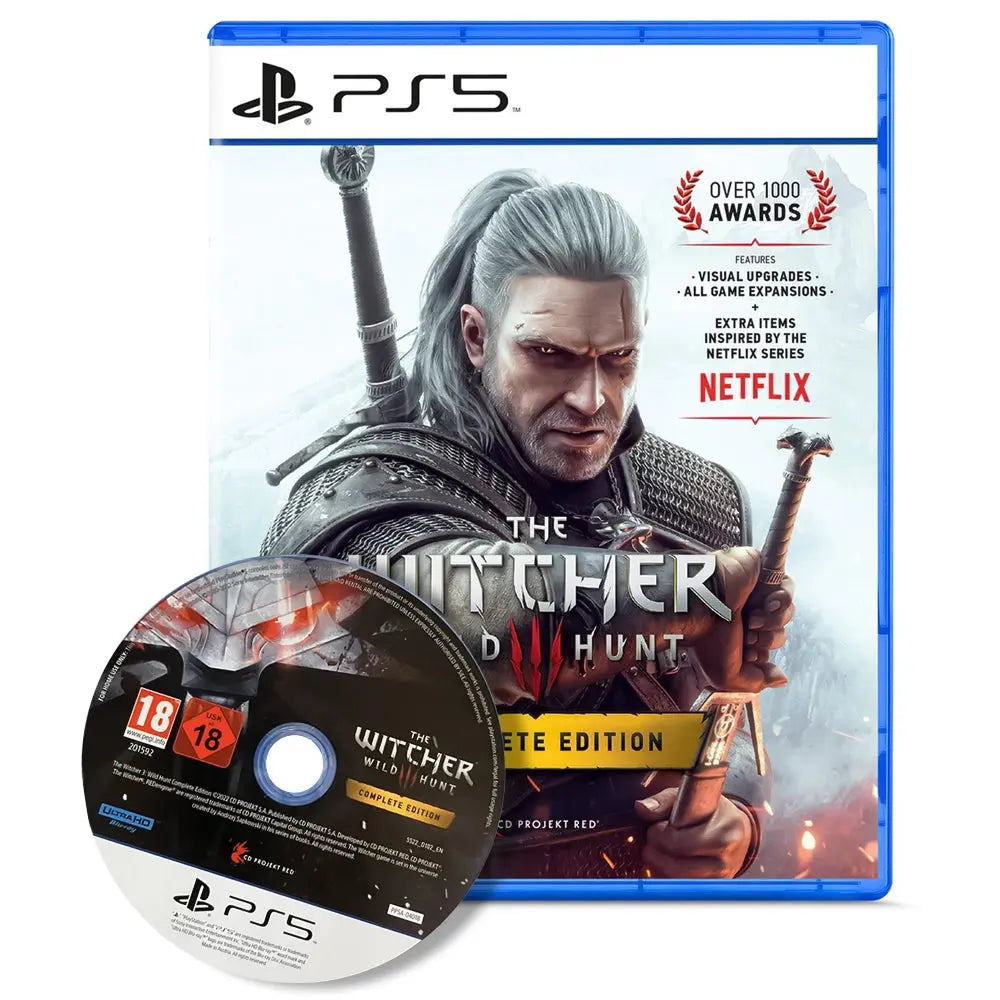 The Witcher 3: Wild Hunt Complete Edition PS5 PlayStation  Bandai Namco